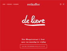 Tablet Screenshot of eetkaffee-delieve.be